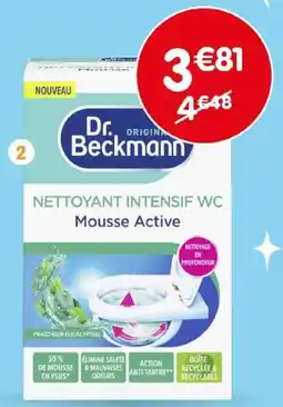 b&m Dr. Beckmann NETTOYANT INTENSIF WC offre