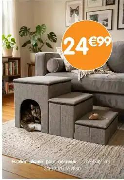 b&m Escalier pliable pour animaux offre