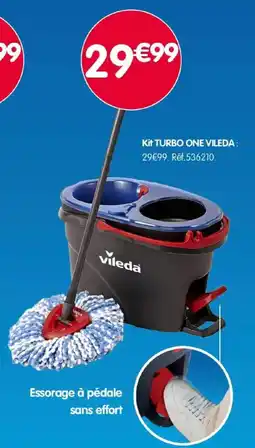 b&m VILEDA Kit TURBO ONE offre