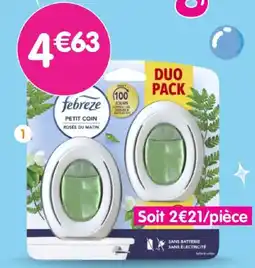 b&m Febreze Petit Coin offre