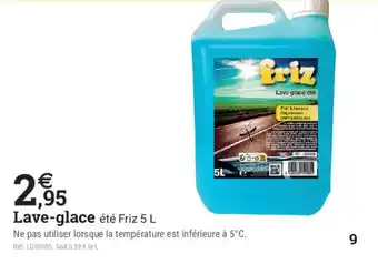 Friz Lave-glace été