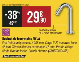Bricorama MYLA Robinet de lave-mains offre
