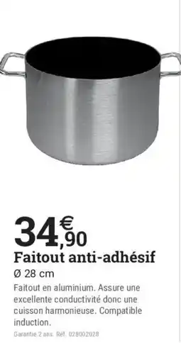 Espace emeraude Faitout anti-adhésif offre