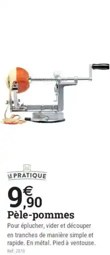 Espace emeraude LE PRATIQUE Pèle-pommes offre