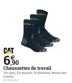 Espace emeraude CAT Chaussettes de travail offre