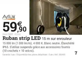 Espace emeraude Arlux Ruban strip LED offre