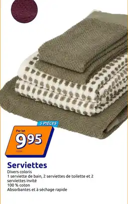 Action Serviettes offre