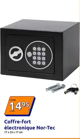 Action Nor-Tec Coffre-fort électronique offre