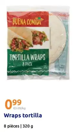 Action BUENA COMIDA Tortilla Wraps offre