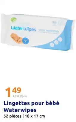 Action Waterwipes Lingettes pour bébé offre