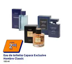 Action Capace Exclusive Eau de toilette Homme Classic offre