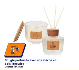 Action Treewick Bougie parfumée offre