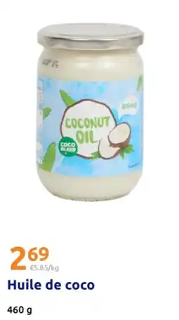 Action COCO ISLAND Huile de coco offre