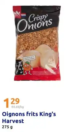 Action King's Harvest Oignons frits offre