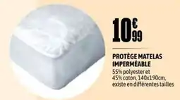 L'incroyable PROTÈGE MATELAS IMPERMÉABLE offre