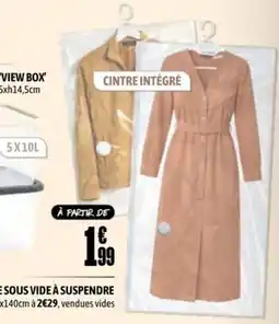 L'incroyable Sundis housse sous a suspendre offre
