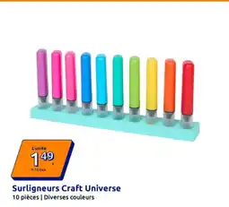 Action Craft Universe Surligneurs offre
