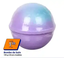 Action Bombe de bain offre
