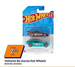 Action Hot Wheels Voitures de course offre