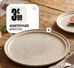L'incroyable Assiette plate offre
