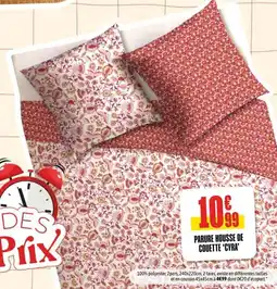 L'incroyable Cyra parure housse de couette offre