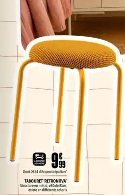 L'incroyable Tabouret 'retronova' offre