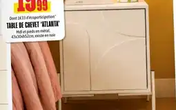L'incroyable Table de chevet 'atlanta' offre