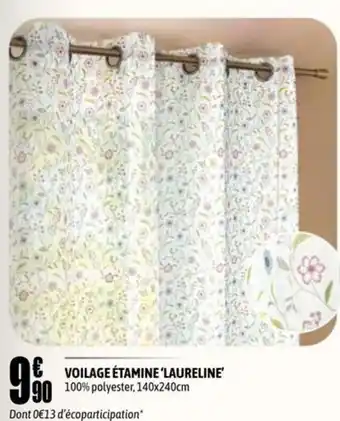 LAURELINE Voilage étamine