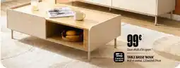 L'incroyable Nova' table basse offre