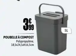 L'incroyable POUBELLE À COMPOST offre