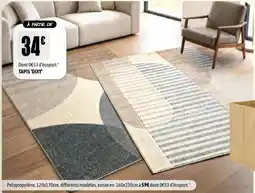 L'incroyable TAPIS 'DIXY' offre