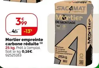 SAC4MAT Mortier