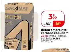 Weldom SACAMAT Béton offre