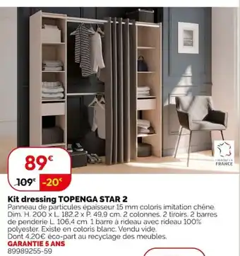TOPENGA Kit dressing STAR 2