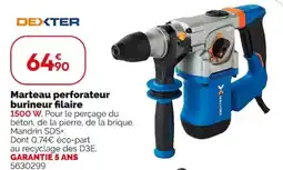 Weldom DEXTER Marteau perforateur burineur filaire offre