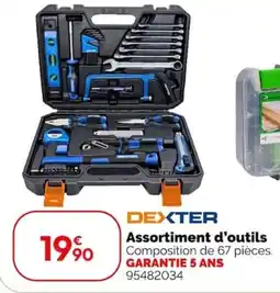 Weldom DEXTER Assortiment d'outils offre