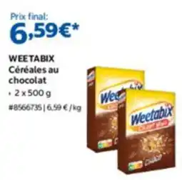 Costco WEETABIX Céréales au chocolat offre