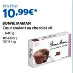 Costco BONNE MAMAN Cœur coulant au chocolat offre