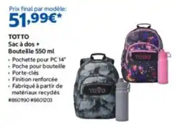 Costco TOTTO Sac à dos offre