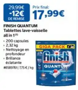 Costco Finish Quantum offre