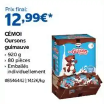 CÉMOI Oursons guimauve