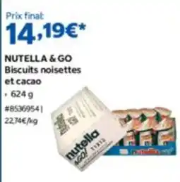 Costco Nutella NUTELLA & GO offre