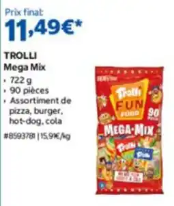 Costco TROLLI Mega Mix offre