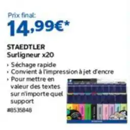 Costco STAEDTLER Surligneur offre