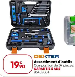 Weldom Dexter assortiment d'outils offre