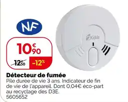 Weldom Détecteur de fumée offre