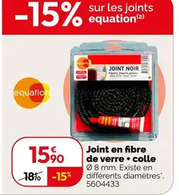 Weldom Joint en fibre de verre + colle offre
