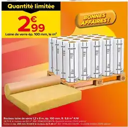 Castorama Rouleau laine de verre offre