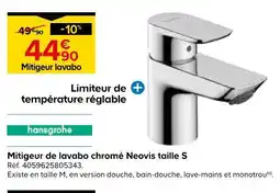 Castorama Hansgrohe mitigeur de lavabo chromé neovis taille s offre
