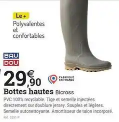 Espace emeraude Bottes hautes bicross offre